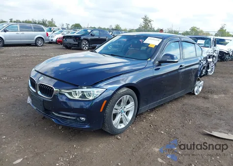 2016 BMW 328I xDrive из США, поврежденный, VIN WBA8E3G53GNT78945
